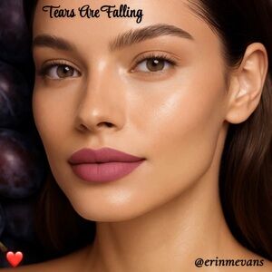 Context Skin Tears Are Falling Liquid Lacquer Ultra Matte Lipstick Full Size New